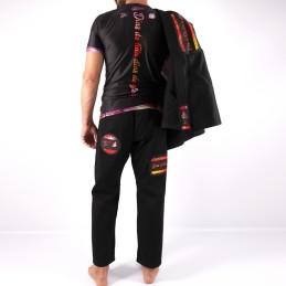 Мужское кимоно для бразильского джиу-джитсу и набор рашгардов Dias de luta