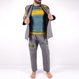 Pack Kimono de JJB pour homme et Rashguard Formula de luta