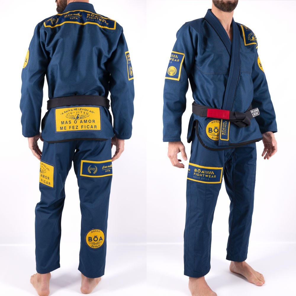 Kimono BJJ Gi para Homens - Formula de luta Navy
