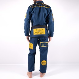 Kimono BJJ Gi para Hombre - Formula de luta Navy la práctica del jiu-jitsu brasileño