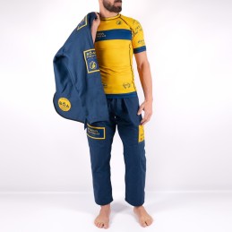 Pack Kimono de JJB pour homme et Rashguard Formula de luta Boa Navy