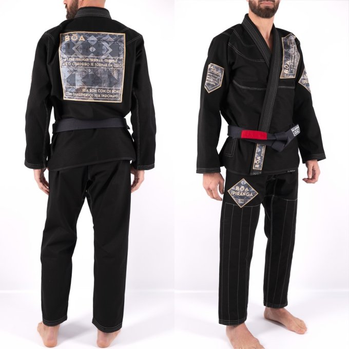 Kimono Jiu-Jitsu per Uomo - Ipiranga Nero