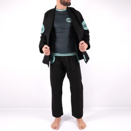 Kimono Jiu-Jitsu Brasileño para Hombre - Curitiba Negro la práctica del jiu-jitsu brasileño
