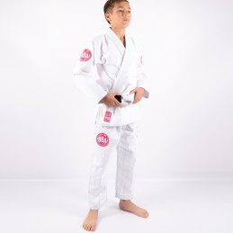 Кимоно BJJ для детей - Куритиба Белый Boa Fightwear