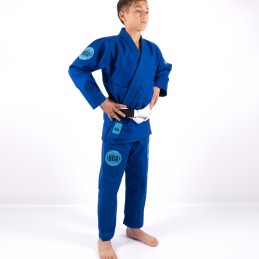 Kimono BJJ Gi para Niños - Curitiba Azul Boa Fightwear