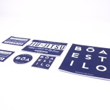 Patch Jiu-Jitsu brasiliano per adulti - Nosso Estilo Navy Boa Fightwear