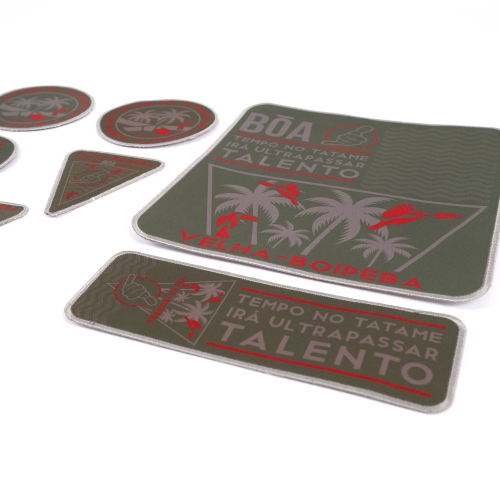 Parche de Brazilian Jiu-Jitsu para niños - Velha Boipeba Boa Khaki