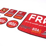 Parche Brazilian Jiu-Jitsu BJJ - Equipo de Francia rojo Boa Fightwear