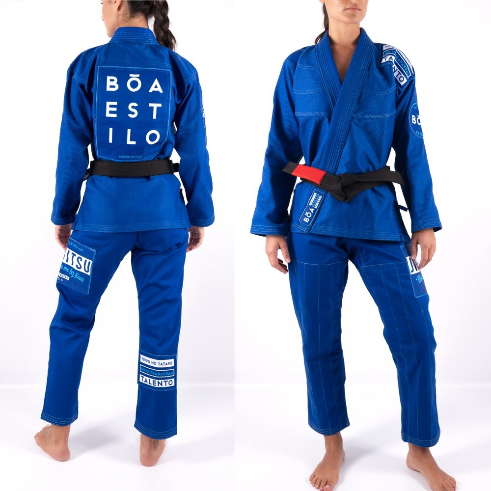 Kimono Jiu-Jitsu da Donna - Nosso Estilo Blu