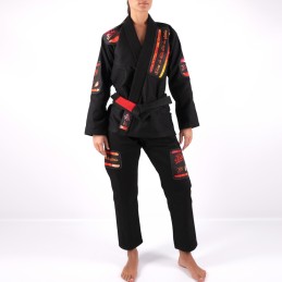 Kimono BJJ Gi für Frauen - Dias de luta die Praxis des brasilianischen Jiu-Jitsu