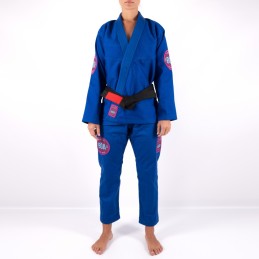 Kimono Jiu-Jitsu Brasileño para Mujer - Curitiba Azul Boa Fightwear