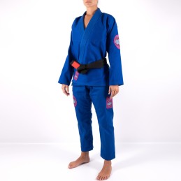 Kimono Jiu-Jitsu Brasileño para Mujer - Curitiba Azul Boa