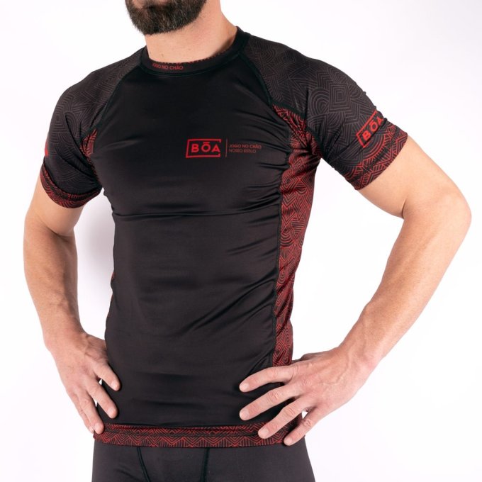 Рашгард для джиу-джитсу для мужчин - Jogo no chão Boa Fightwear