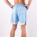 Pantalones cortos de Grappling Ultraligeros - Fino Azul Nogi