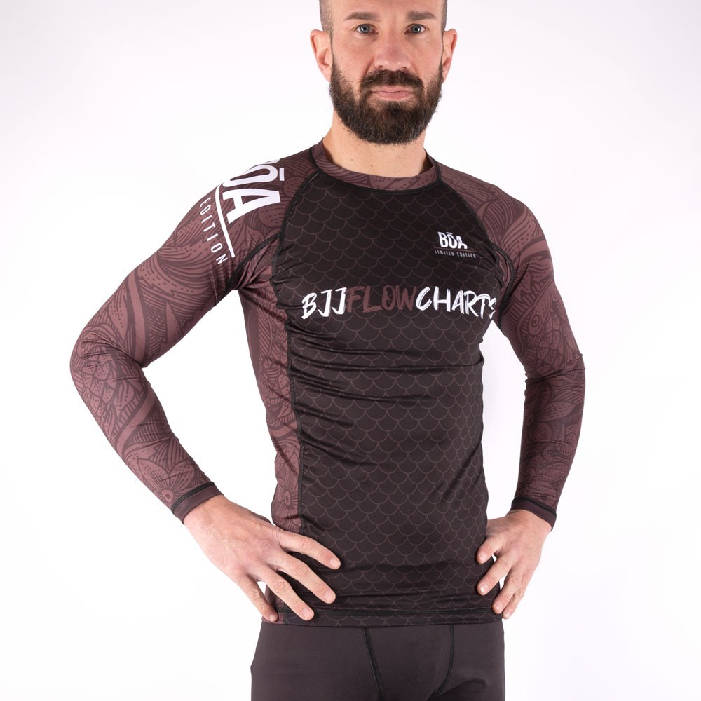 Flow Charts Competition NoGi Rashguard sports club