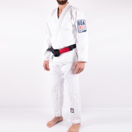 Jujitsu kimono for men - Ne-Waza White Boa