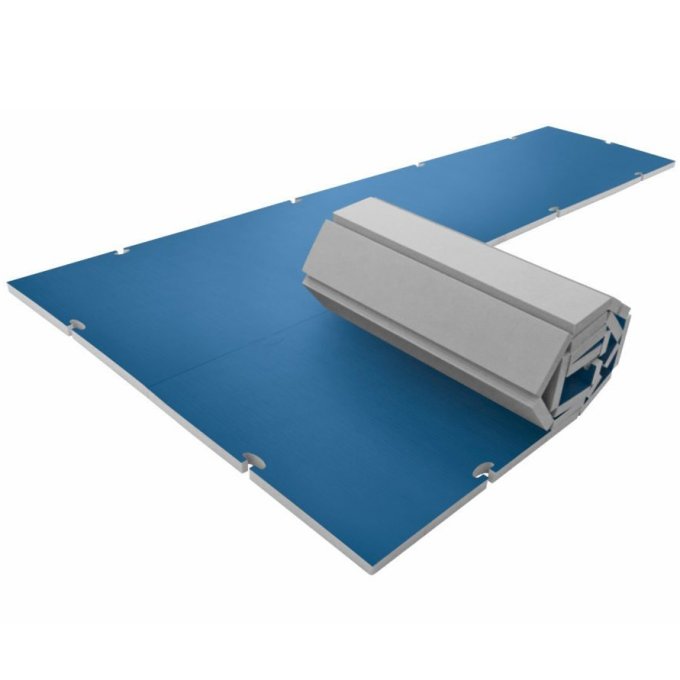 Tatami Roll-up TIS ROLL Blue Boa Fightwear