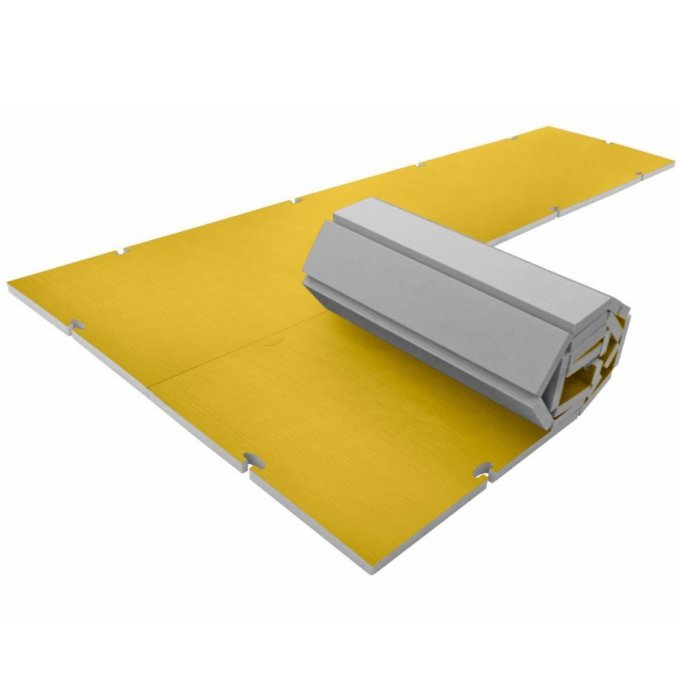 Tatami Roll-up TIS ROLL Yellow Boa Fightwear