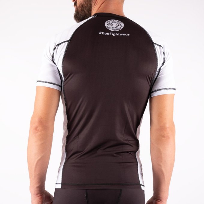 Rashguard Competición Nogi - Armadura de competição Blanco Boa Fightwear