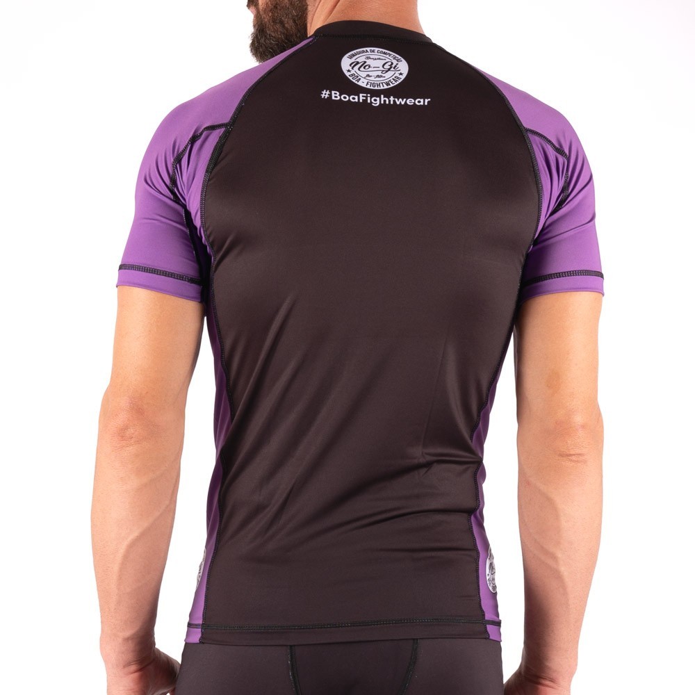 Rashguard Competition von Nogi - Armadura de competição Lila Boa Fightwear