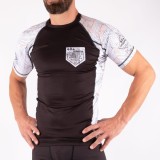 Rashguard de Jiu-Jitsu NoGi para hombre - Ipiranga Blanco para Grappling