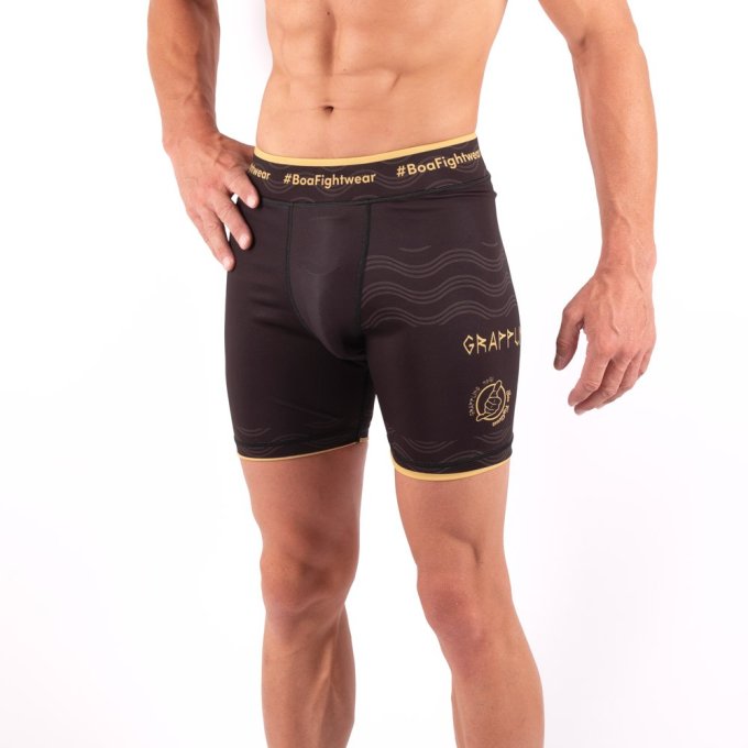 Pantalones cortos de compresión Nogi Grappling - Jogo Guerreiro