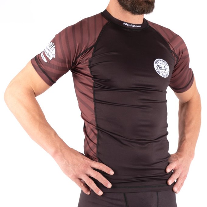 Rashguard Competition von Nogi - Armadura de competição Braun Grappling
