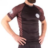 Nogi Competition Rashguard - Armadura de competição Brown Grappling