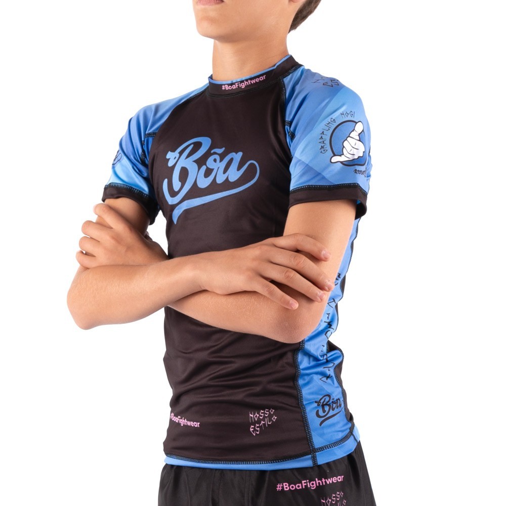 Rashguard de Grappling para Niños - Fino Boa