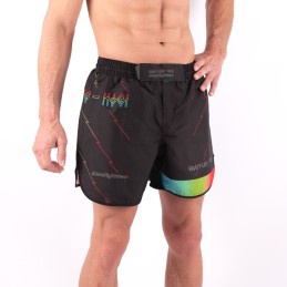 Shorts de Nogi Grappling - Jogo Guerreiro Multicolorido
