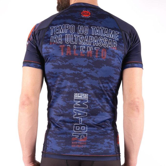 Rashguard Training NoGI - MA-8R Blue Grappling
