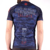 Rashguard de entrenamiento NoGi - MA-8R Azul Grappling