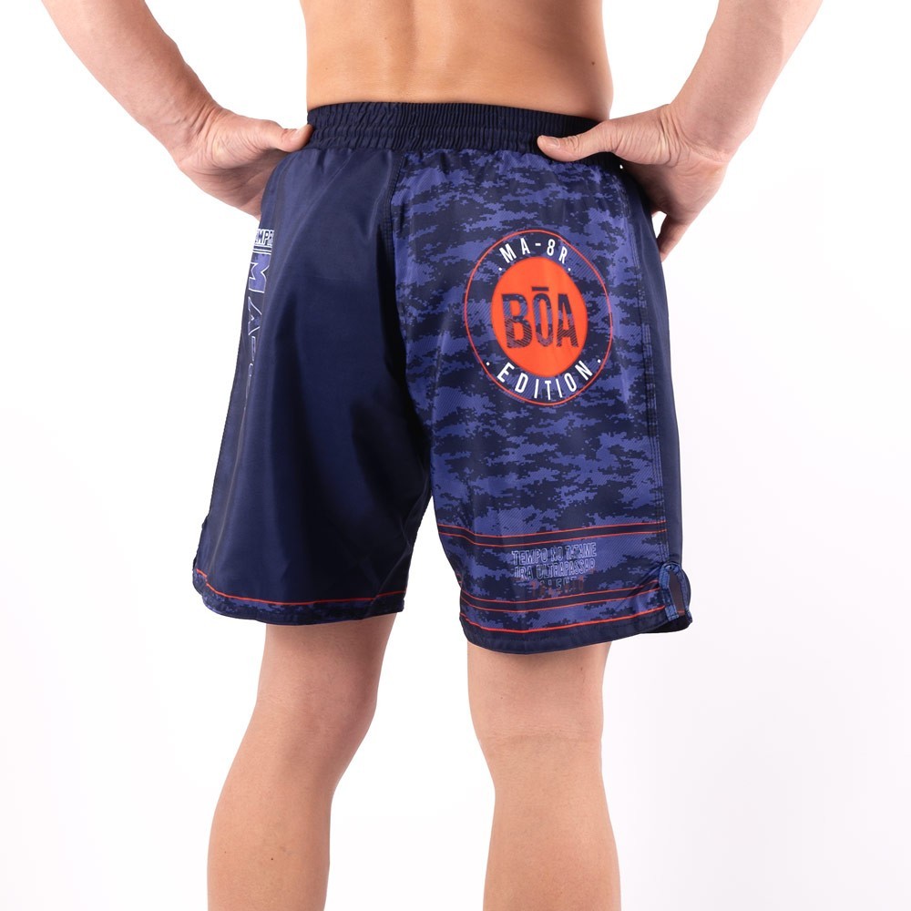 Тренировочные шорты NoGi - MA-8R Синий Boa Fightwear