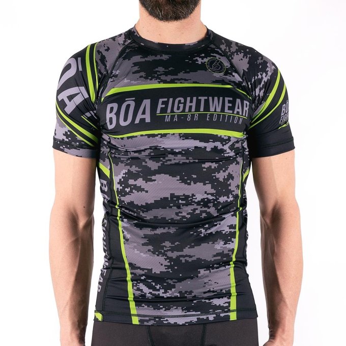 Rashguard da combattimento MMA - MA-8R