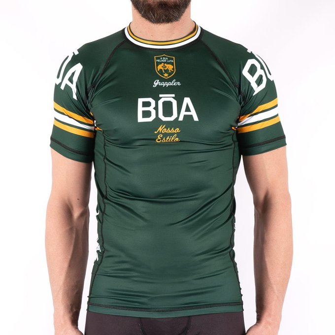Rashguard da No-Gi - American Grappler Verde