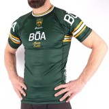 Rashguard No-Gi - American Grappler Grau Boa Fightwear