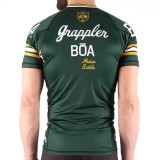 Рашгард Но-Ги - American Grappler Зеленый