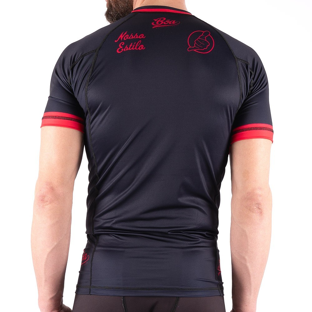 Rashguard No-Gi - Dias de grappling Blau Grappler