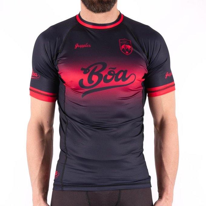 Rashguard No-Gi - Dias de grappling Bleu
