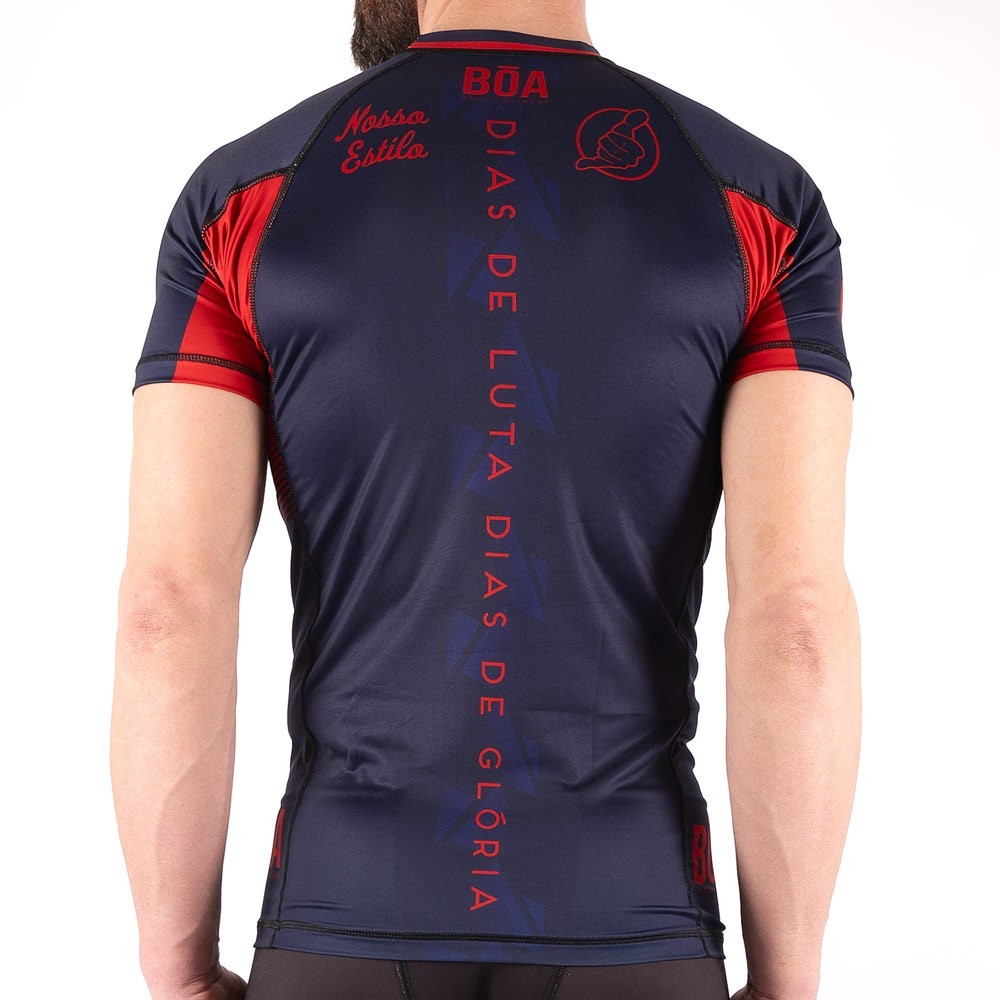 Rashguard No-Gi - Grappler player Bleu Grappling