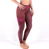 Leggings de Grappling para Mujer - Raiva rojo