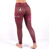 Leggings de Grappling para Mujer - Raiva rojo Boa fightwear