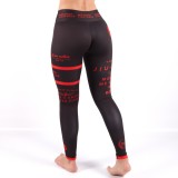 Legging de Jiu Jitsu Femme - Formula da Luta Noir NoGi