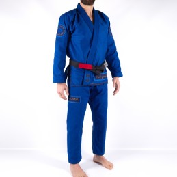 Kimono BJJ para Hombre - Pronto para batalha Azul