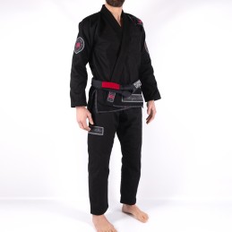 Kimono BJJ para Hombre - Pronto para batalha Negro