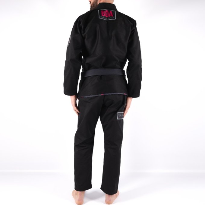 Кимоно для BJJ для мужчин - Pronto para batalha Черный Boa Fightwear