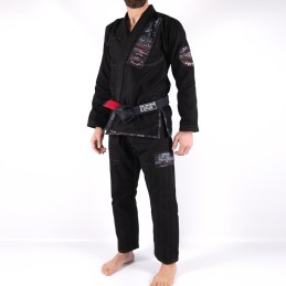 Kimono de Jiu-Jitsu Brasileño para Hombre - MA-8R Negro Boa