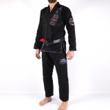 Brasilianischer Jiu-Jitsu-Kimono für Herren – MA-8R Schwarz Boa