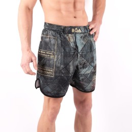 Pantalones cortos de Jiu-jitsu NoGi para hombre - Ipiranga caqui Boa