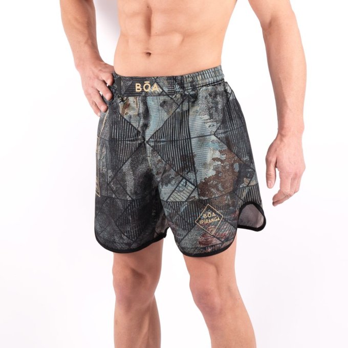 Pantaloncini Jiu-Jitsu NoGi per uomo - Ipiranga cachi